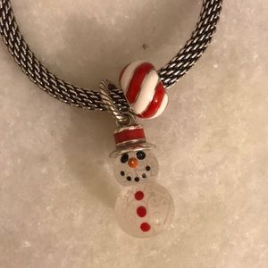 winter bracelet charms